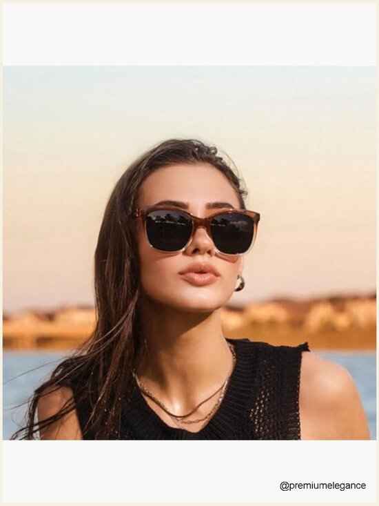 Retro Cateye Sunglasses UV400 Protection Polarized main image 6